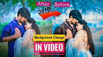 How to change video background colour|| video colour grading in mobile tutorial 2019 in tiktok