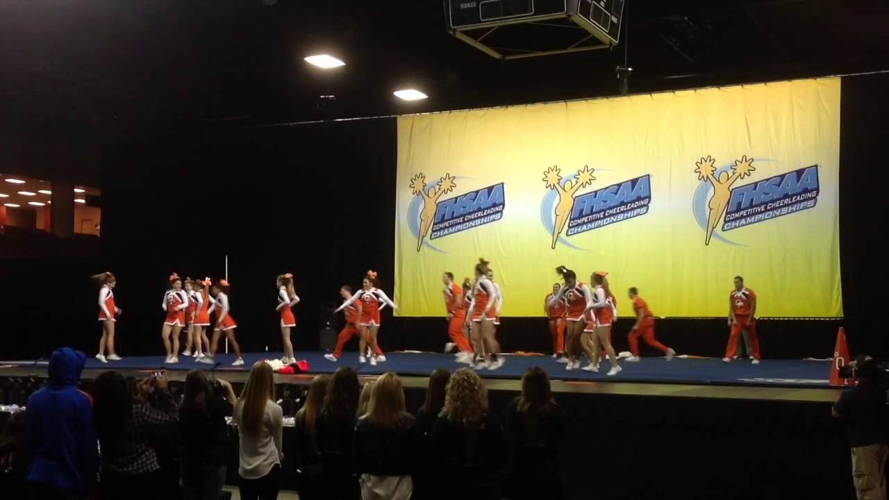 Orange Park Raiders Comp Cheer team FHSAA State Competition YouTube