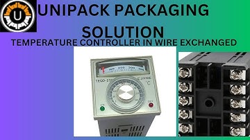 HOW TO CHANGE TEMPERATURE CONTROLLER IN CONTINOUS BAND SEALER