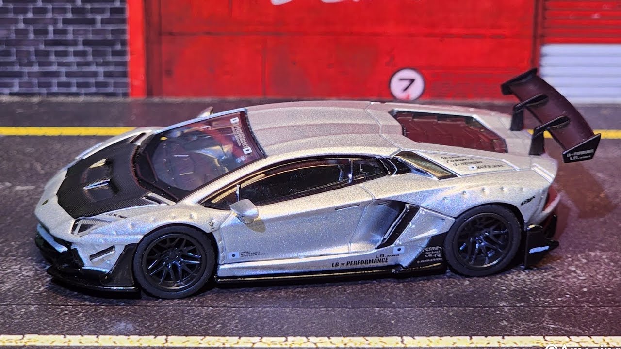 ミニカー Lamborghini Aventador LB Performance Lamborghini Aventador LB Works Limited Edition by Mini GT