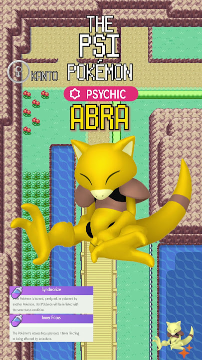 Abra → Kadabra → Alakazam