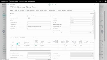 Transferring Master Data to Posted Documents - Master Data in Dynamics 365 Business Central