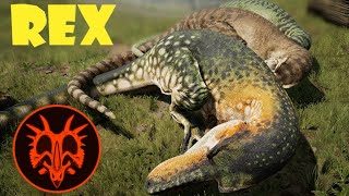 Path Of Titans - RISAS Y DESTRUCCION CON EL REX - Parky