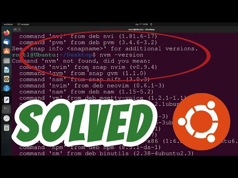 Command 'nvm' not