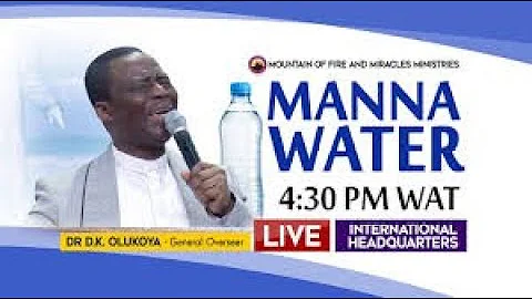 MFM MANNA WATER 12-11-2025 DR D. K. OLUKOYA (FULL HD)