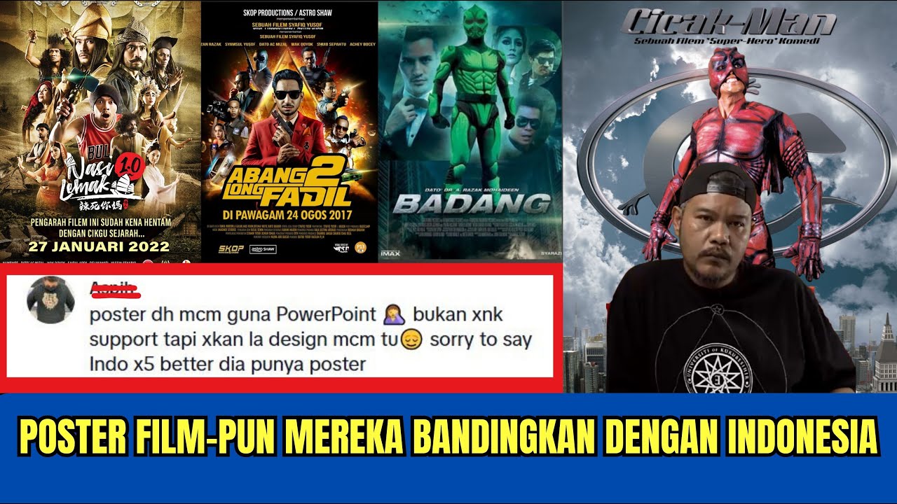 POSTER FILMPUN MEREKA BANDINGKAN DENGAN INDONESIA