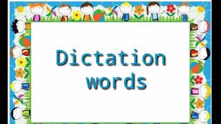 English-Dictation words || listen and write ll dictate words ll easy to write dictation words ll screenshot 3