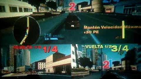 NFS Undercover (Wii) - Multiplayer Challenge (Part 1)