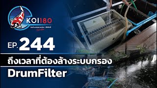 ล้างระบบกรองบ่อปลา รามคำแหง118 - กรุงเทพฯ