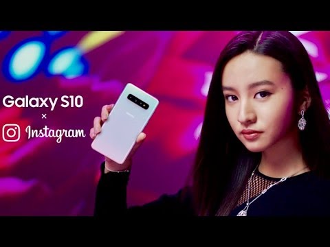 Galaxy × Kōki,、監督：蜷川実花／サムスンGalaxy S10+ CM+メイキング