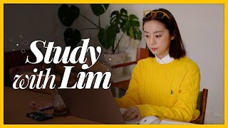 [스터디윗림] 우리 같이 공부할까요? Study with Lim📝  Work with Lim💻 | 2HRS 스터디윗미 STUDY WITH ME🤓