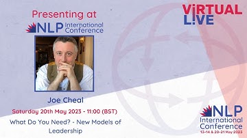 2023 NLP International Conference - Joe Cheal - Session Taster Video