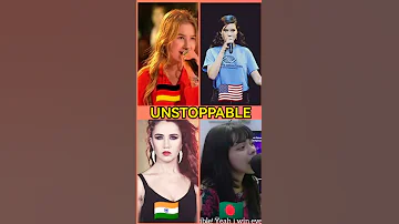 Sia Unstoppable Battle By Leonie Sazida Samiha Isabel Dumas Tanya 