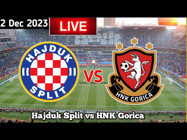 Hajduk vs Gorica 2/12/2023 16:30 Football Events & Result