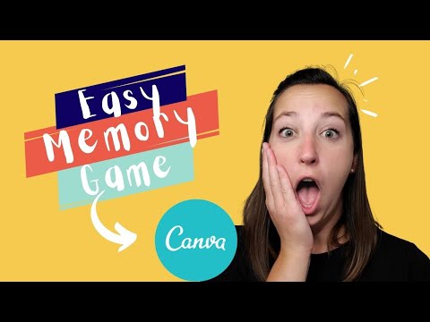 Easy Memory Game Created with Canva (Outschool Teachers) - YouTube