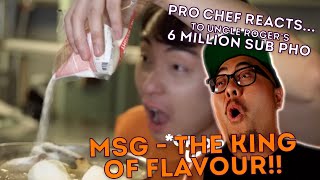 Pro Chef Reacts... to Uncle Roger Make Pho (6M SUBSCRIBER SPECIAL!)