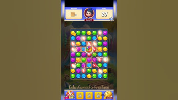 Sugar Hunter: Match 3 Puzzle - Level 4 gameplay cute match logic puzzle casual game walkthrough