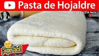 PASTA DE HOJALDRE | #VickyRecetaFacil