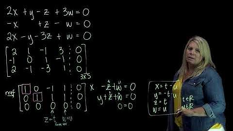 Solving Systems Using rref