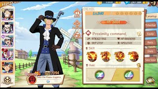 | FLAME EMPEROR SABO | 🔥MAX SP GAMEPLAY 2🔥 | OP: PIRATE DUEL |