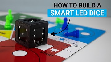 Easy to Build Smart LED Electronic Dice to make Board Games more Fun!