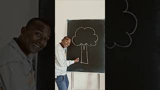 Tree drawing easy steps #shorts #viral #drawing #viralvideo #trending #ytshorts