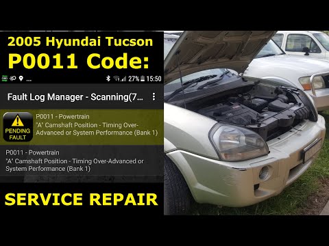 CODE: P0011 “A” Camshaft Timing Over Advanced(Bank 1) Hyundai Tucson 2005 VVT solenoid cleaned