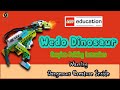 Lego Wedo 2.0 Dinosaur building instructions