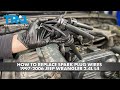How to Replace Spark Plug Wires 1997-2006 Jeep Wrangler 24L L4