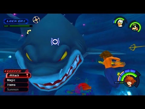 Kingdom Hearts: Final Mix HD - SHARK!!!