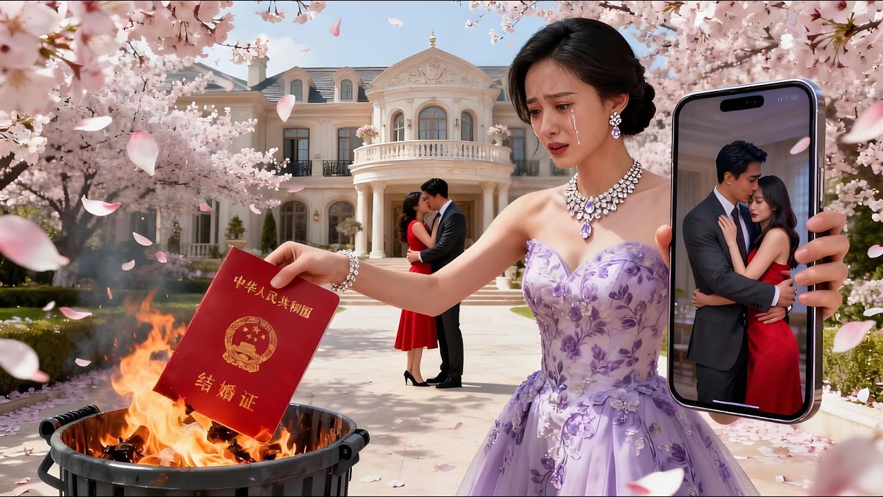 Elle a découvert l'infidélité de son mari et a immédiatement divorcé, mais il l'a regretté.