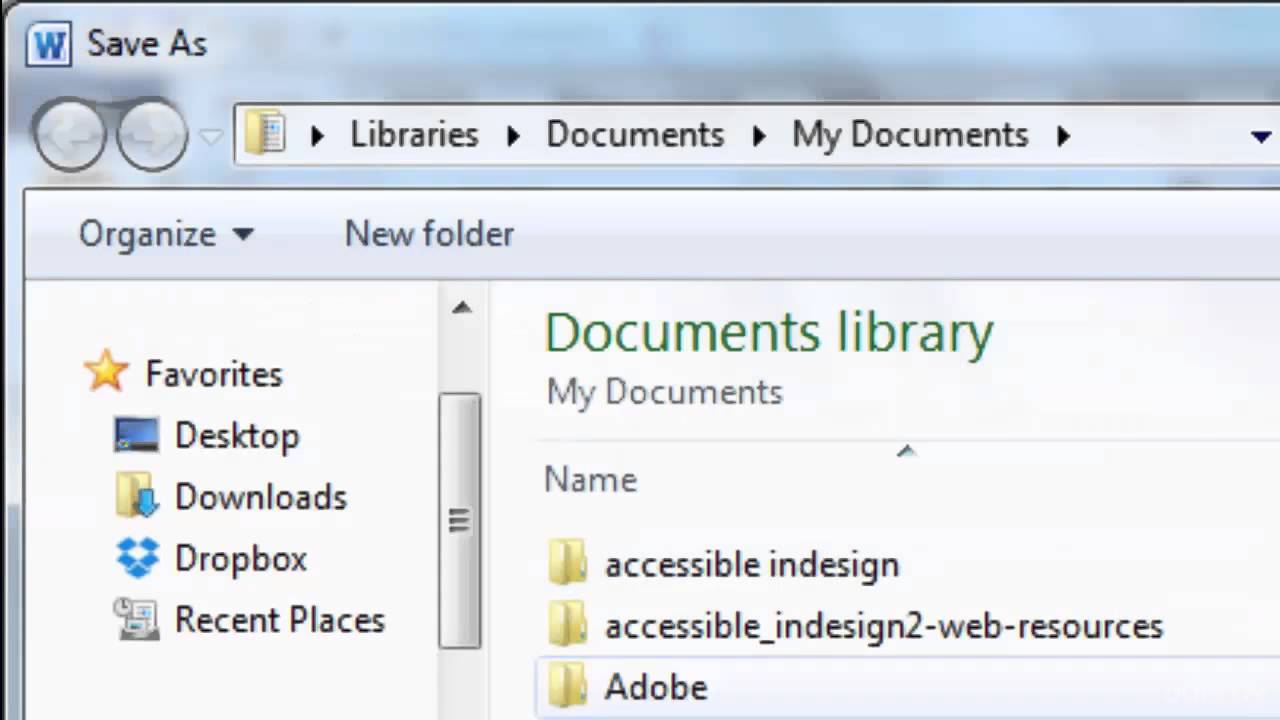 Accessible Word Documents: Exporting to PDF - YouTube