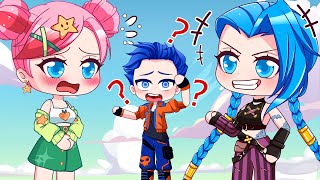 Anna vs JinX - Who is the chosen one? | Gacha Club | Ppg x Rrb Gacha Life