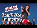 Don T Stop Believing By Journey Violin Play Along TAB Tutorial Don T Stop Believing By Journey Violin Play Along TAB Tutorial