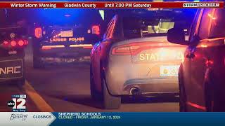 Full 3 hospitalized after I-69 crash during traffic stop near Lapeer Update