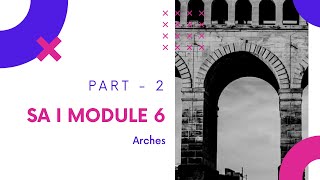 CE202 - Structural Analysis I - Module 6 - Arches - Three Hinged Parabolic Arch - Part 2
