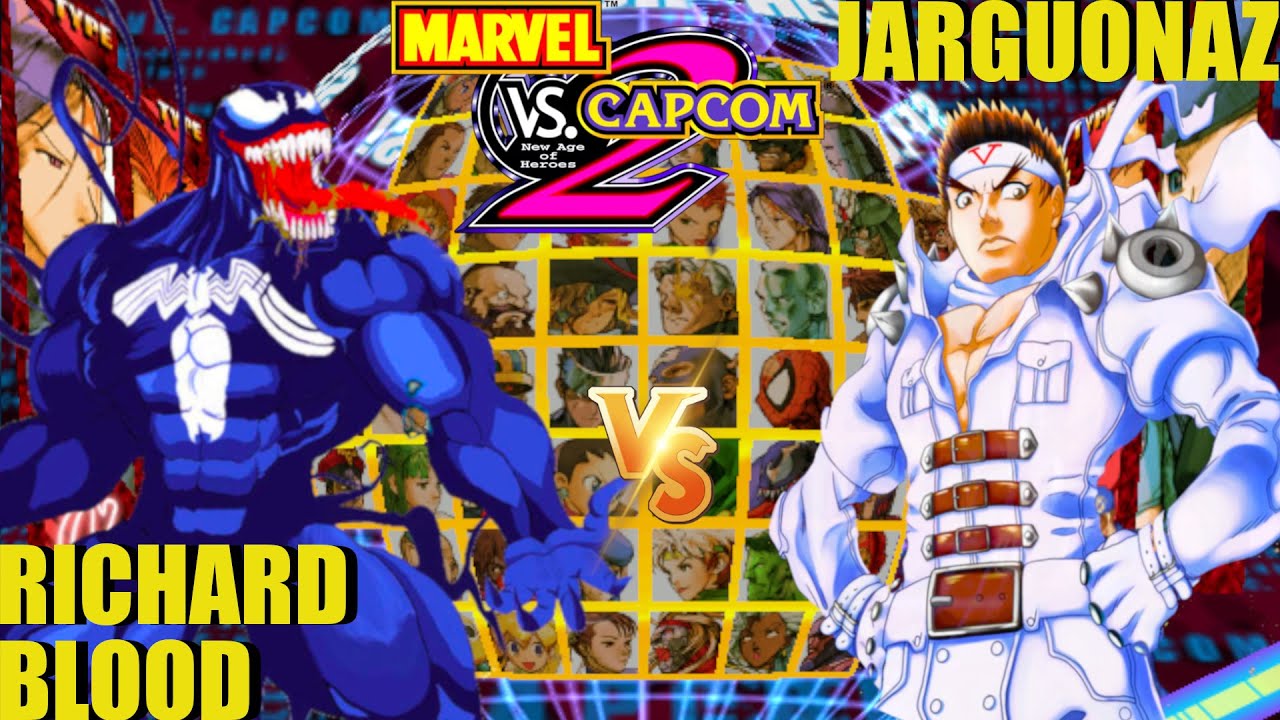 Marvel vs Capcom 2: JARGUONAZZ vs RICHARD BLOOD