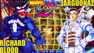 Marvel Vs Capcom 2 Jarguonazz Vs Richard Blood