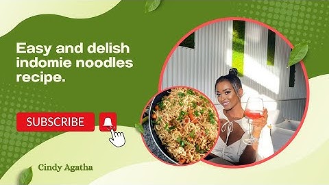 IF YOU LIKE INDOMIE NOODLES YOU MUST TRY THIS RECIPE!!🔥🔥||Very easy and delish||with sausages