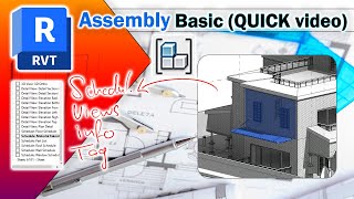 Revit architecture Assembly ✅ Quick video