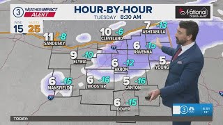 Snow And Sub-Zero Wind Chills Cleveland Weather Forecast For Jan. 26, 2026