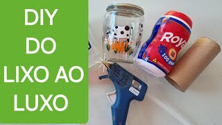 DIY DO LIXO AO LUXO ARTESANATO DA RECICLAGEM