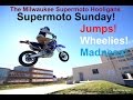 EPIC Supermoto Sunday! || Jumps, Wheelies, Madness!!!