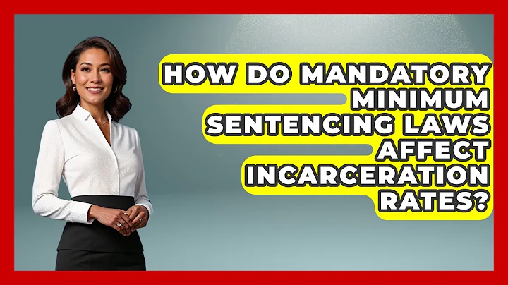 How Do Mandatory Minimum Sentencing Laws Affect Incarceration Rates? - Jail & Prison Insider