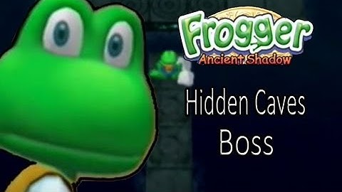 Frogger Ancient Shadow Hidden Caves Boss