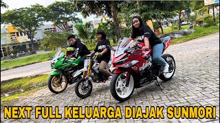 KOMPAKNYA 3 ADIK AKANG MV BELAJAR MOTOR