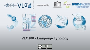 VLC108 - Language Typology
