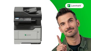 How to Scan Documents with the Lexmark MX321adn Printer