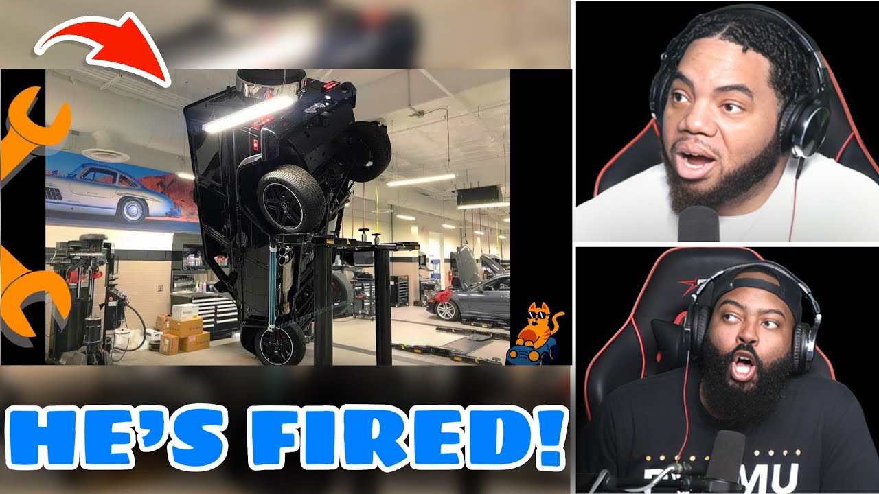 Механики на работе. Подборка забавных моментов и неудач (РЕАКЦИЯ)