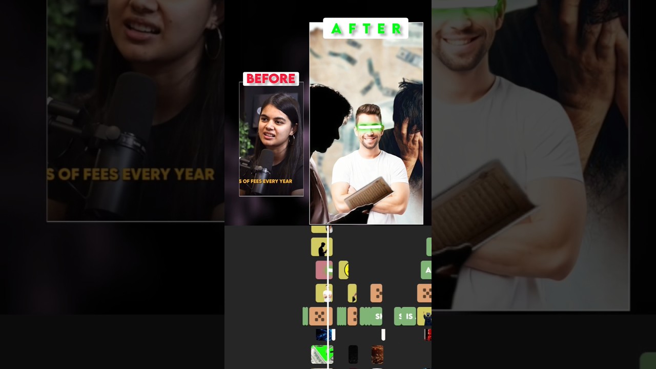 improve video editing ( day 6 ) #shorts #amandhattarwal #education